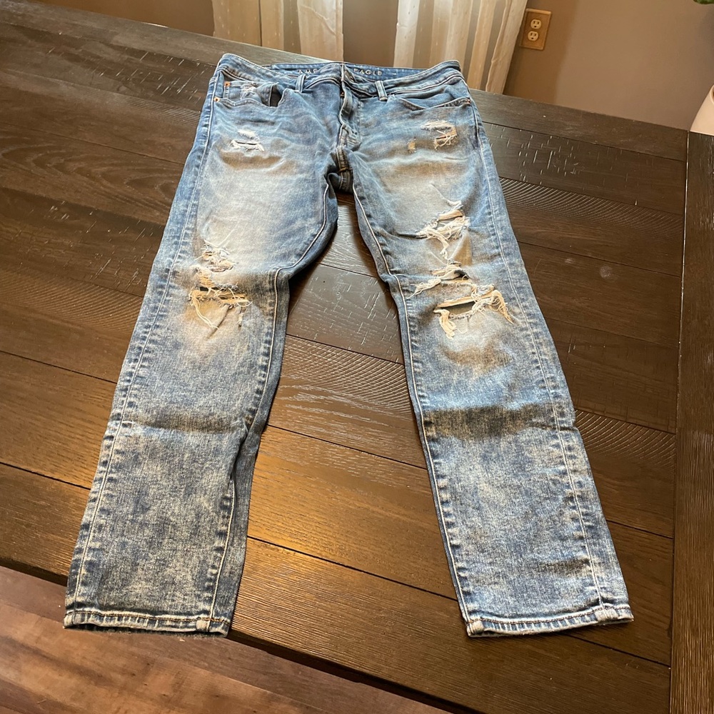 Mens American Eagle next level air flex 34X30 skinny jeans